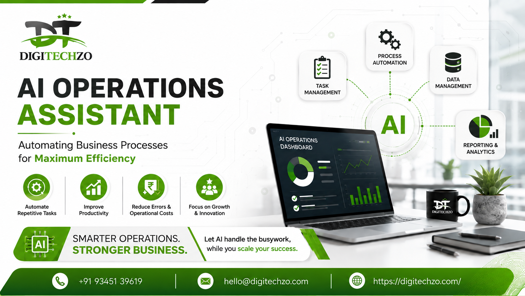 AI Operations Assistant: Automating Business Processes for Maximum Efficiency