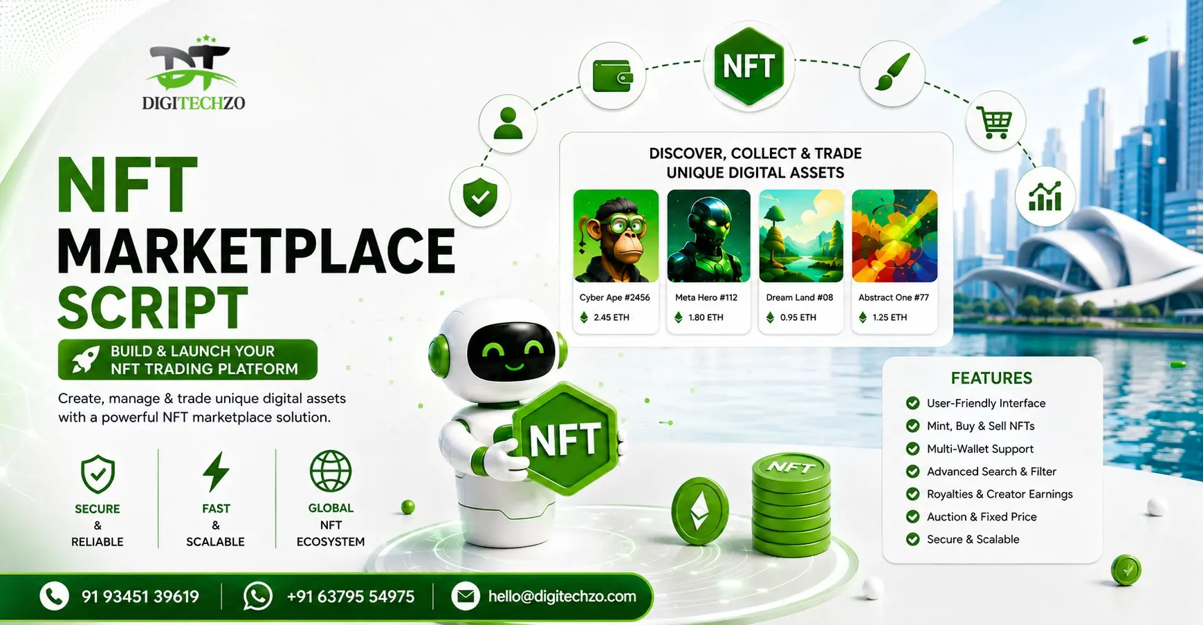 NFT Marketplace Script – Build and Launch Your NFT Trading Platform