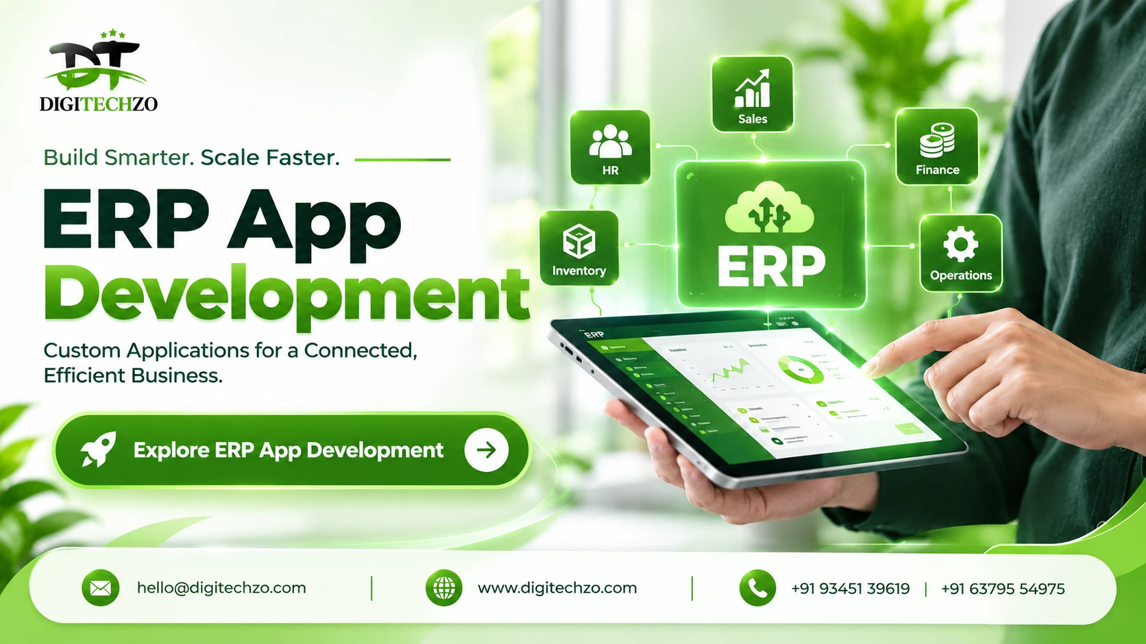 ERP App Development for Custom Business Management Solutions