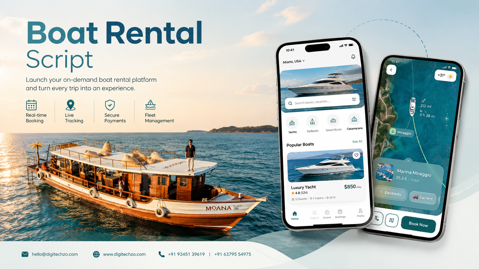 Boat Rental Script: What to Consider Before You Launch